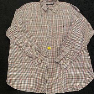 Ralph Lauren Plaid Button-Down 3XLT